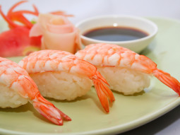 Sushi z krewetką