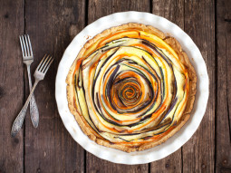 Tarta z bakłażanem i cukinią
