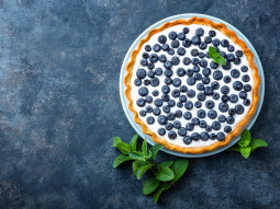 Tarta z borówkami