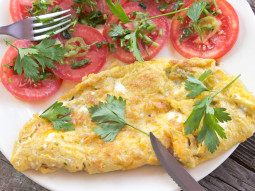 Omlet z szynką