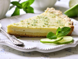 Tarta limonkowa z serem