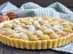Tarta z winogronami