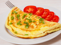 Omlet z kalmarami