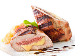 Grillowany filet z serem