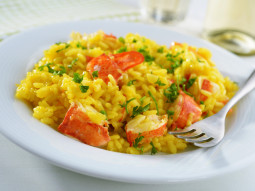 Risotto z homarem i szafranem