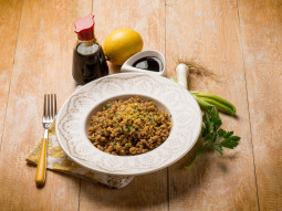 Risotto z sosem sojowym