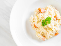 Risotto z kiełbasą