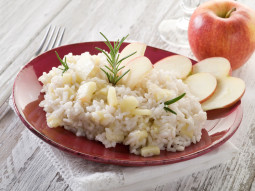 Risotto z jabłkiem