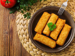 Krokiety z wieprzowiną i papryką