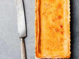 Francuska tarta z kremem brûlée
