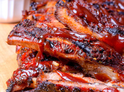 Żeberka w sosie barbecue