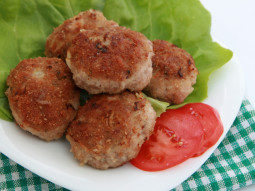 Kotlet mielony wieprzowy z kalafiorem