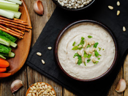 Hummus z białej fasoli