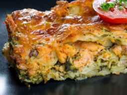 Lasagne  z łososiem