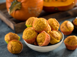 Muffiny z dynią