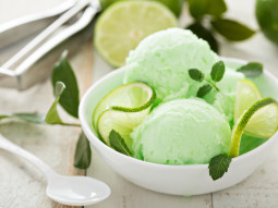 Lody limonkowe