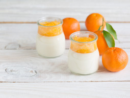 Mandarynkowa panna cotta
