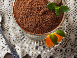 Deser tiramisu z pomarańczą i kawą zbożową