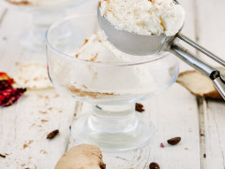 Lody z imbirem