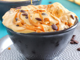 Lody kajmakowe – dulce de leche