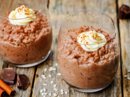 Czekoladowy pudding ryżowy