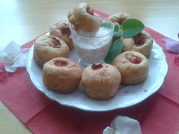 Muffiny z szynką