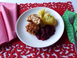 Mielone z warzywami i fasolą