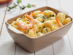 Gnocchi z krewetkami
