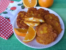 Marchewkowe racuchy z nutką pomarańczy