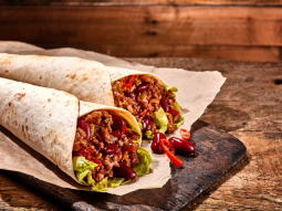 Tortilla chili con carne