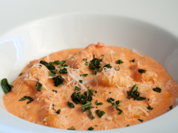 Gnocchi z pomidorami i mascarpone