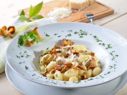 Gnocchi z kurkami