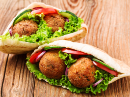 Pita falafel