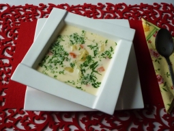 Zupa jarzynowa z kaszą