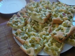 Ciasto rabarbarowe