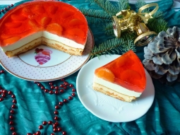 Torcik z serem i kremem mascarpone