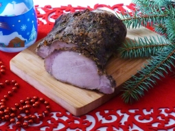Schab otulony ziołami