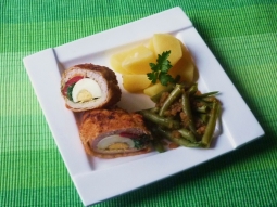 Filety z kurczaka faszerowane