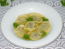 Kołduny w rosole