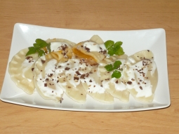 Pierogi z dżemem cukiniowym