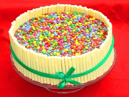 Tort śmietankowo czekoladowy