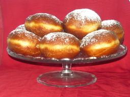 Pączki z czekoladą