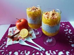 Pudding bananowy z nasionami chia
