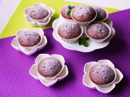 Kakaowe muffiny z kardamonem