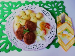 Kotlety mielone z majerankiem