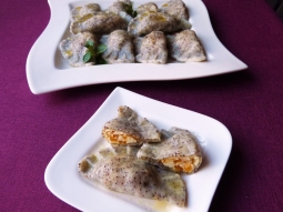 Pierogi z serem i morelami
