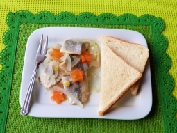 Filety śledziowe w zalewie