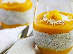 Kokosowy pudding mango