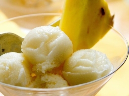 Sorbet pomarańczowo-ananasowy