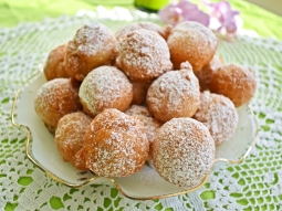 Waniliowe pączki serowe